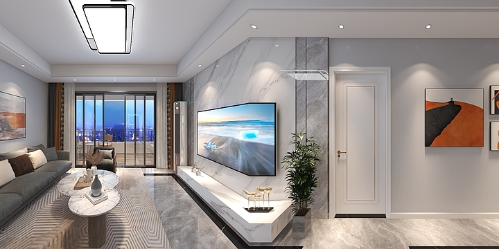 室内设计师01-蓝山半岛94-2302-装修设计方案