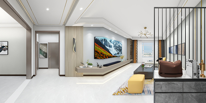 维度装饰01-爱民小区3号院3号楼2-2西效果-装修设计方案