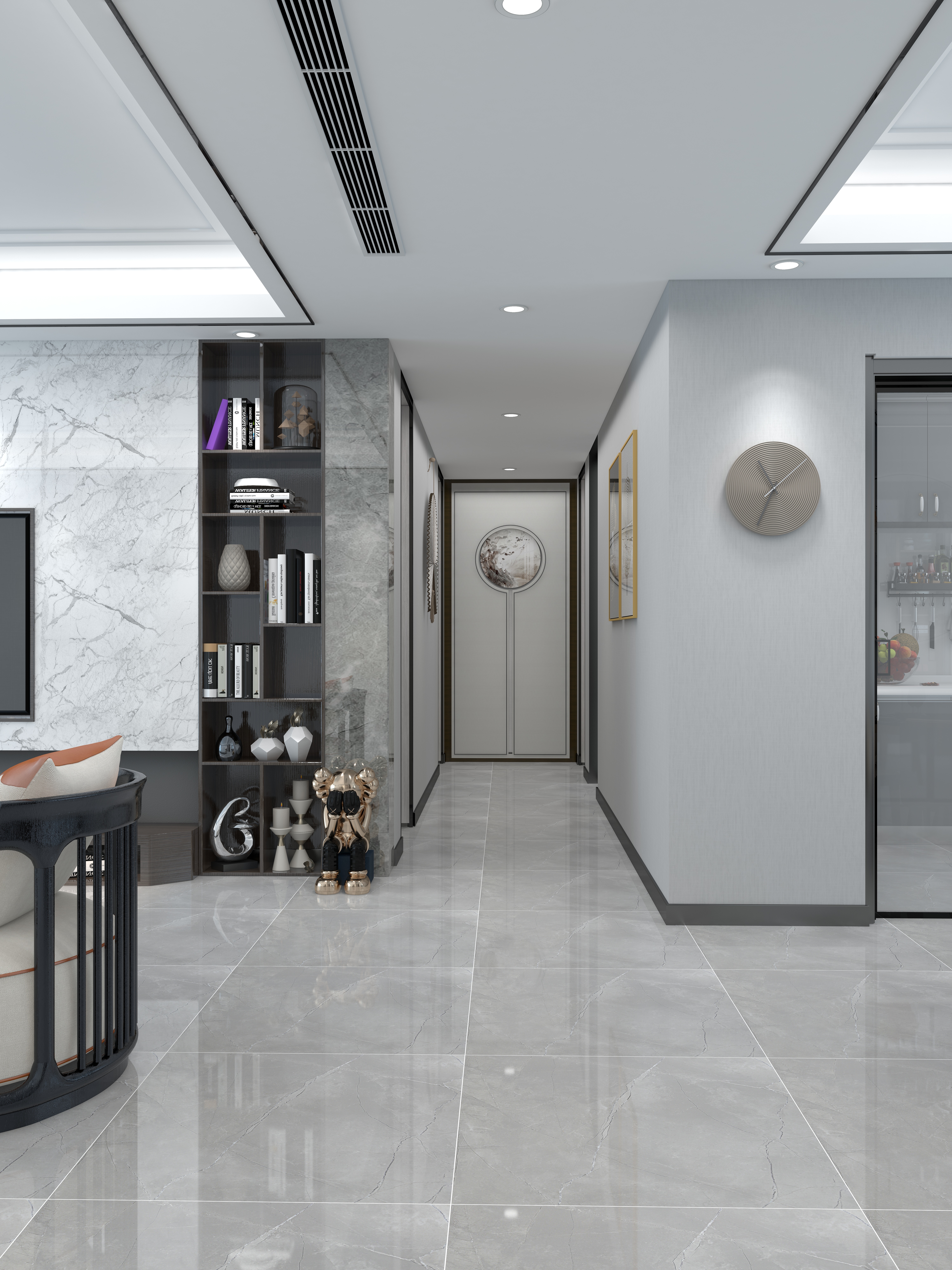 阜阳时代设计-万方金融广场-装修设计方案