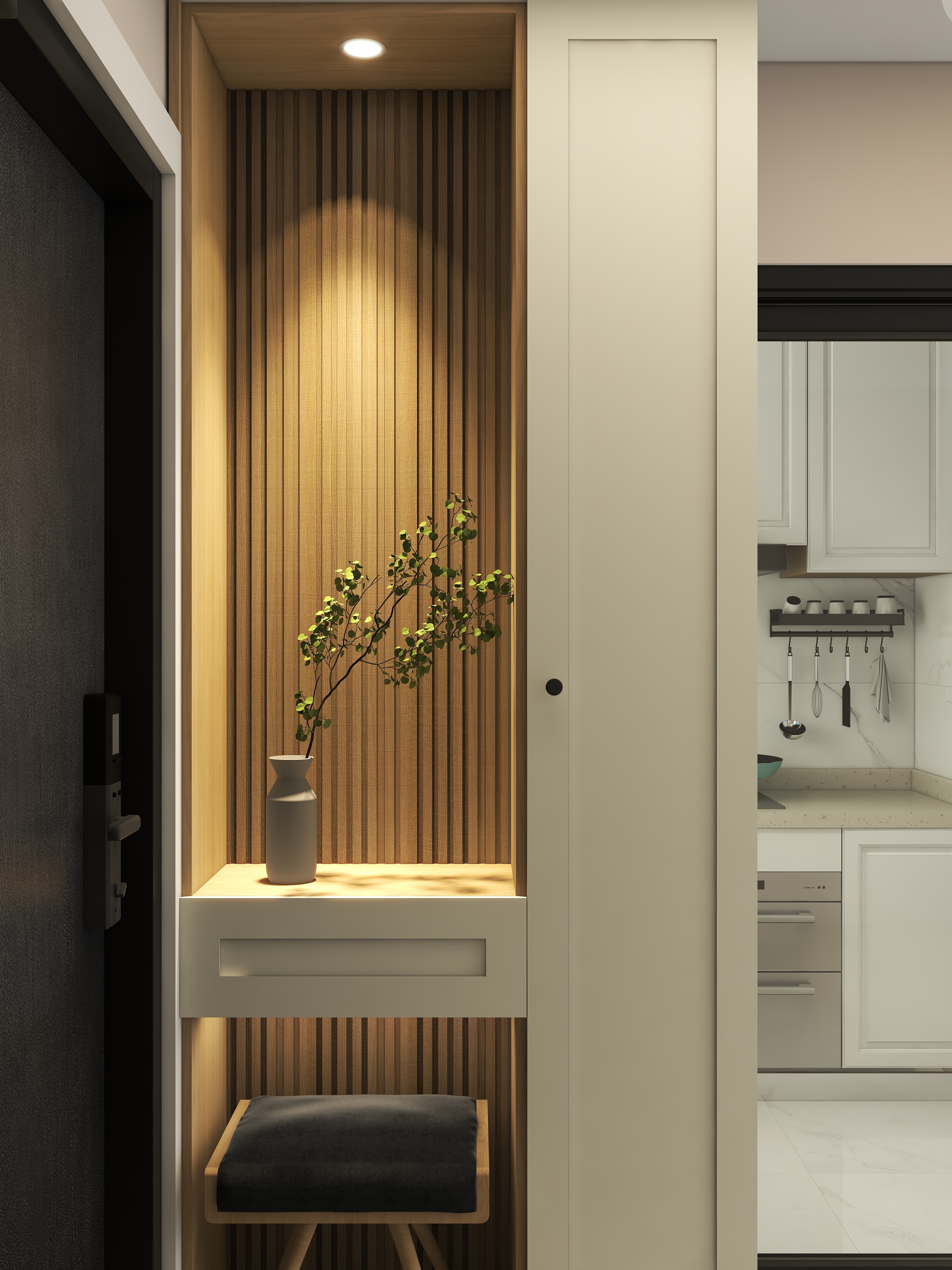 云深时见鹿-德信海德公园83.00㎡A2’3室2厅1卫1厨-装修设计方案