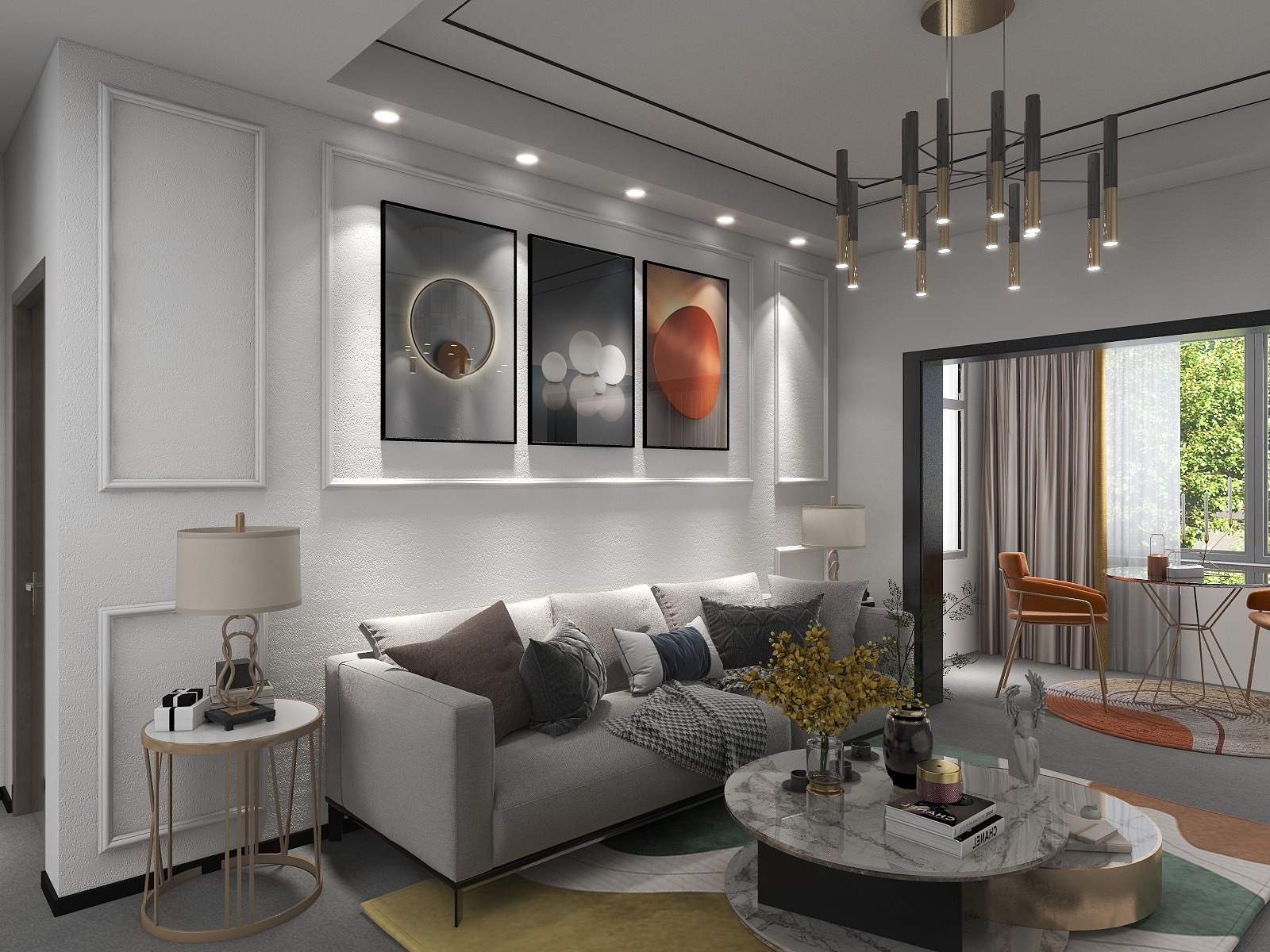 曾fjsa-颛桥·紫薇花园81平方-装修设计方案