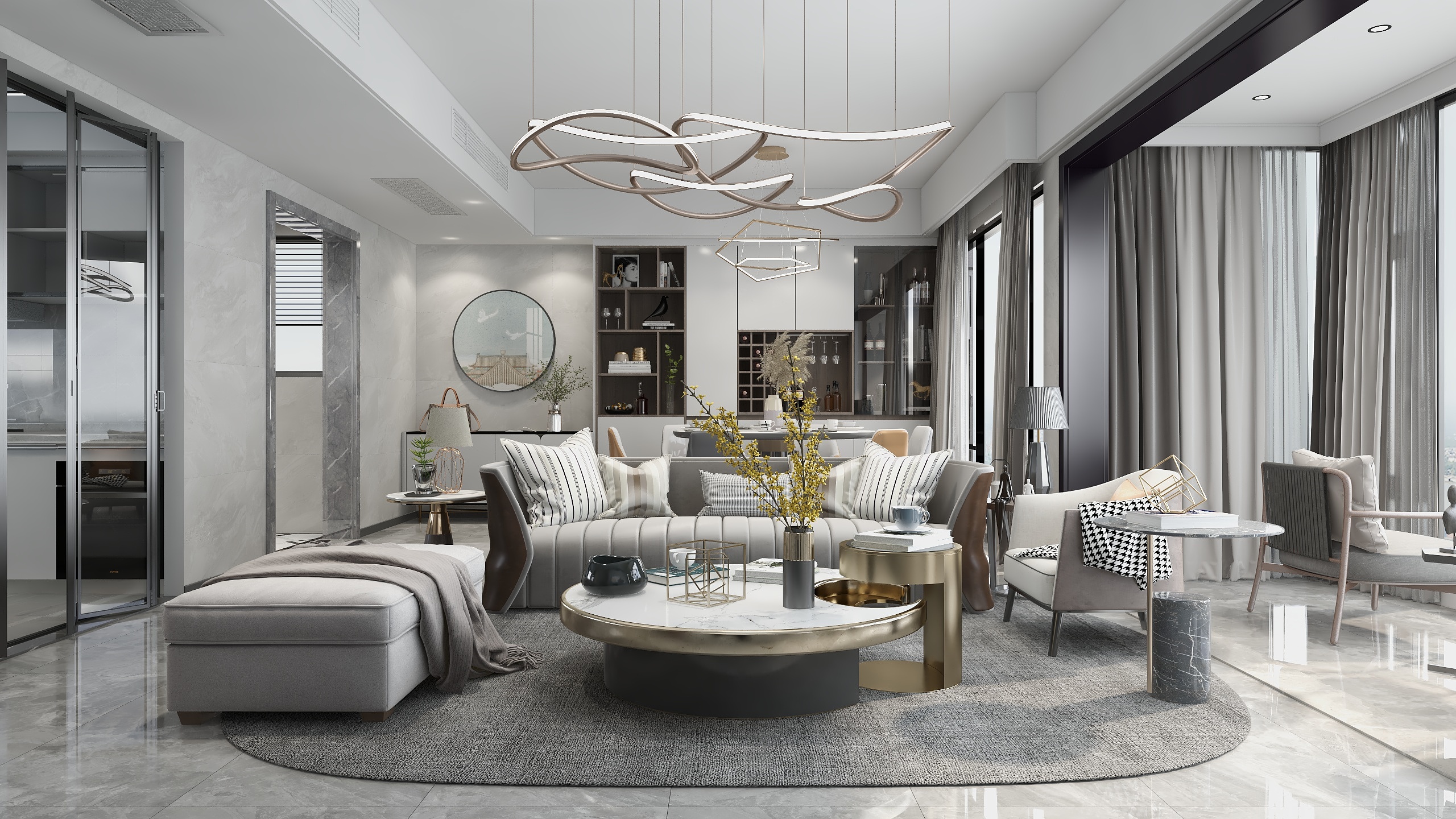 铭瑞装饰设计有限公司-金牌考试户型-装修设计方案