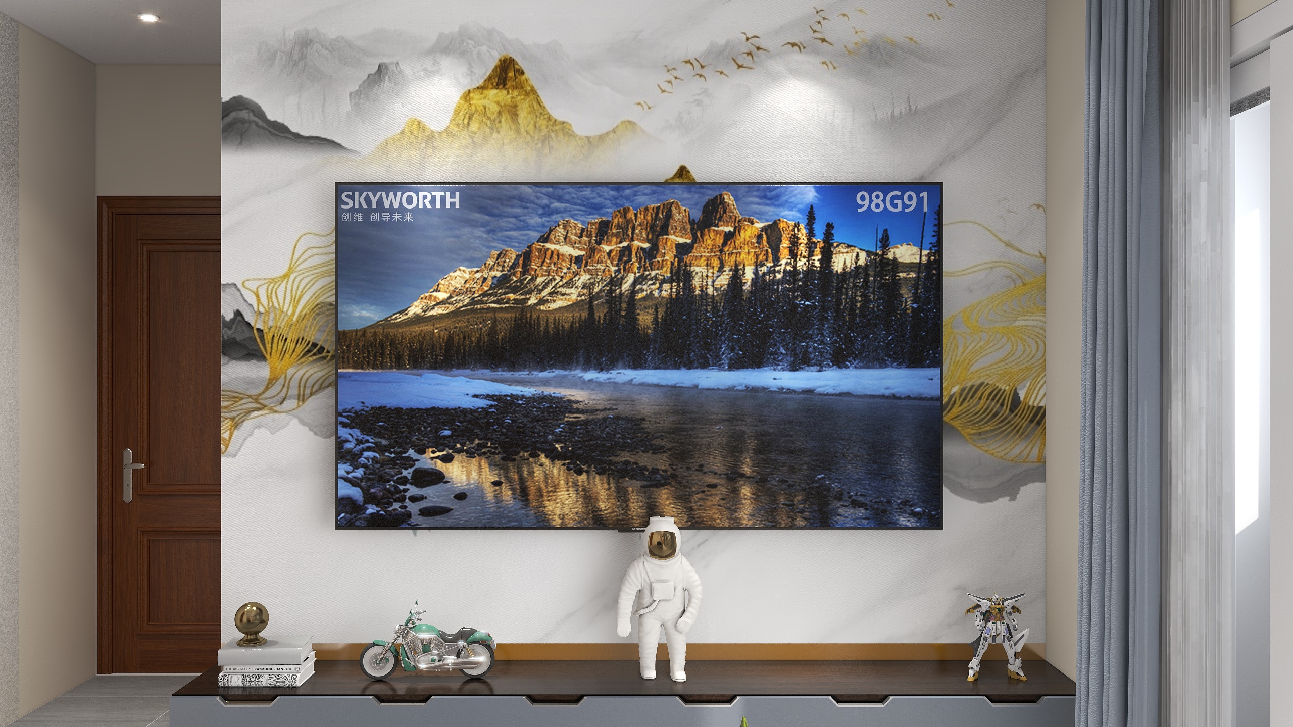 陈跃飞wGQF-瑞和园89.50㎡B户型3室2厅1卫-装修设计方案