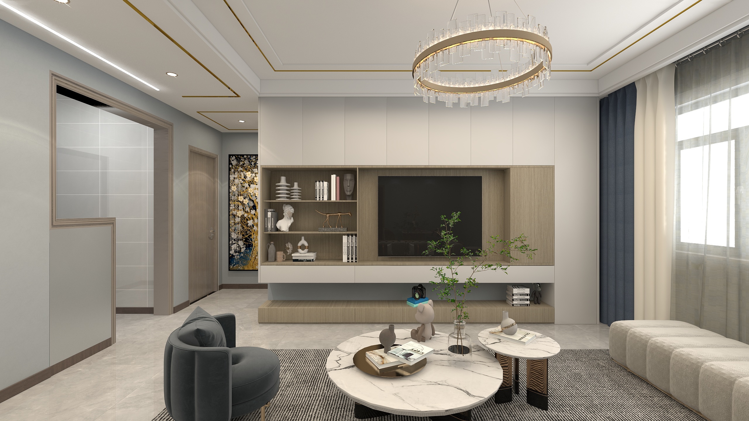 渃菡-怡心岛1-601-129-装修设计方案