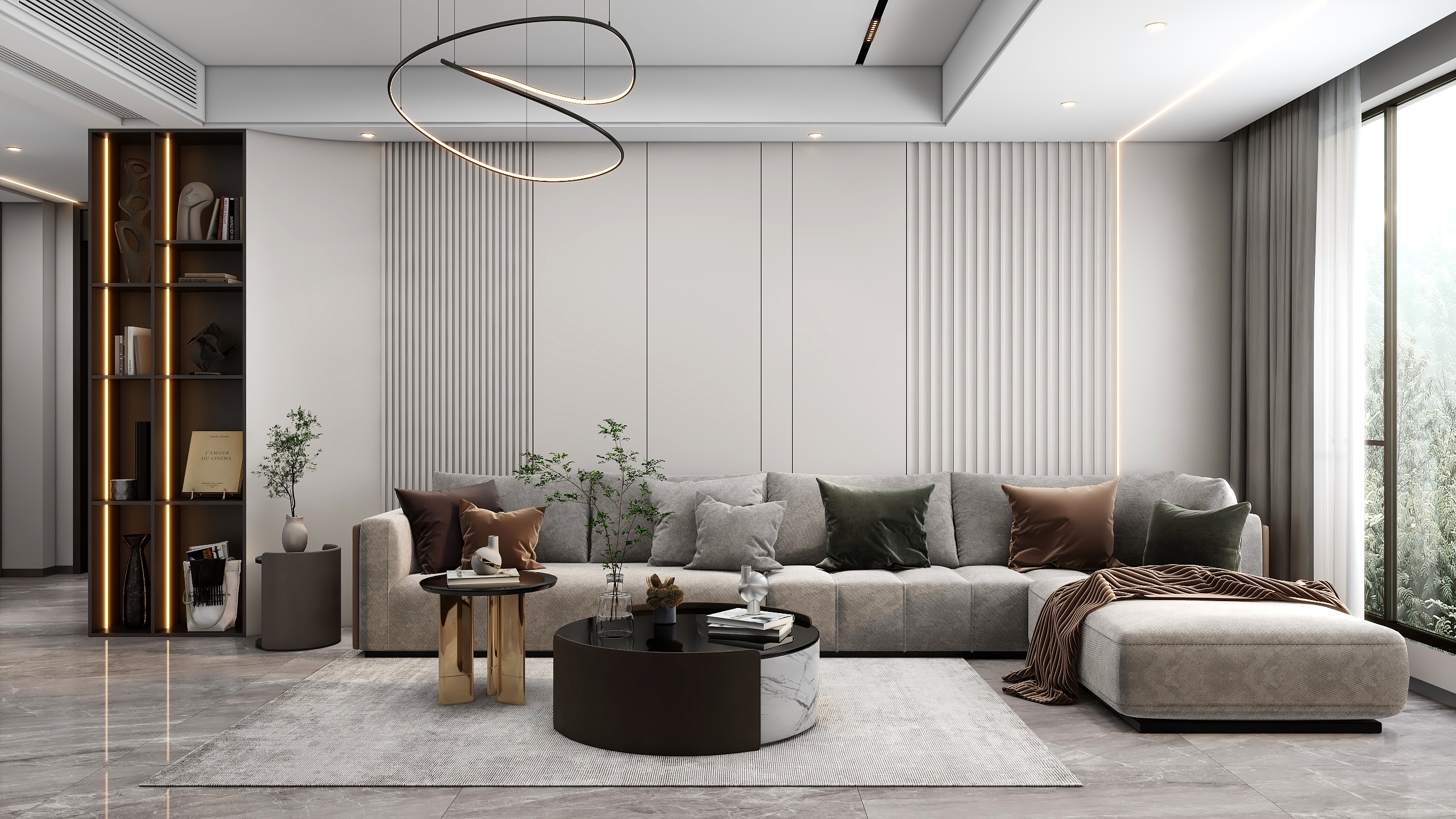 Cirz7-银泰御府现代-装修设计方案