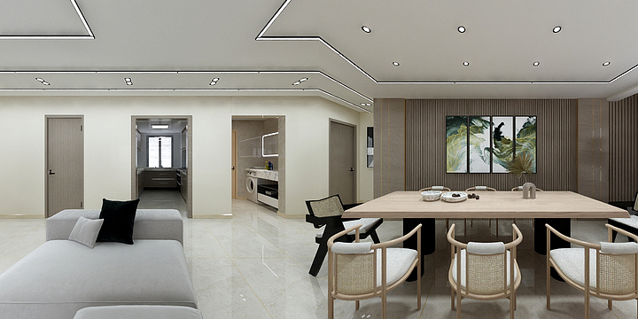 独立设计师RISINGSUN-小高156测量.dwg-装修设计方案