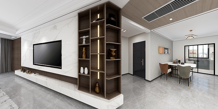 郑郑郑维健-远洋简宫161㎡.dwg-装修设计方案