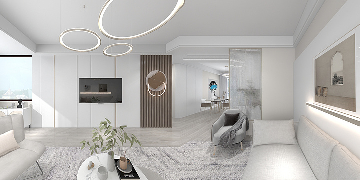 居宁设计-江天一色-装修设计方案