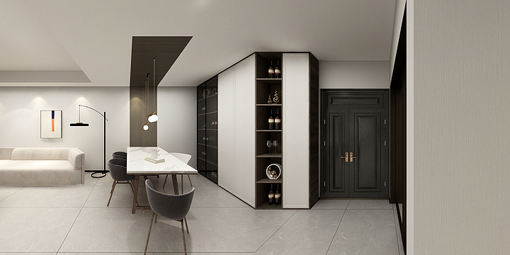 俗世中的旅客-中海铂悦府王总大板003-装修设计方案