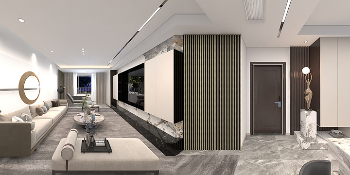 梁家政-天鸿首府125dwg.dwg-装修设计方案