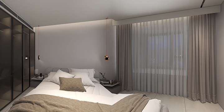 麟州设计师联盟01-逸园30#A201-无主灯-装修设计方案