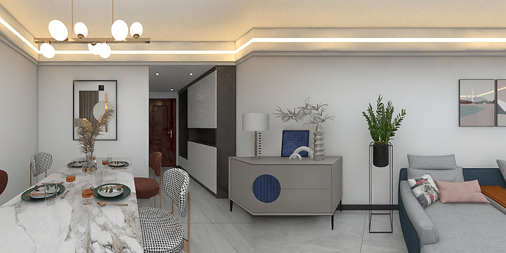 设计师艾锦权-家喻五洲张姐.dwg-装修设计方案