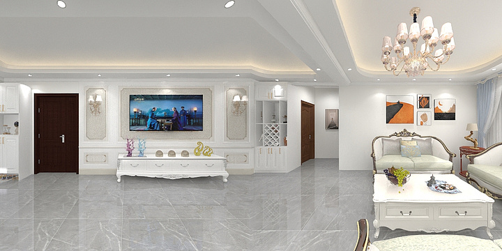 岩石室内设计-G户全班床-装修设计方案