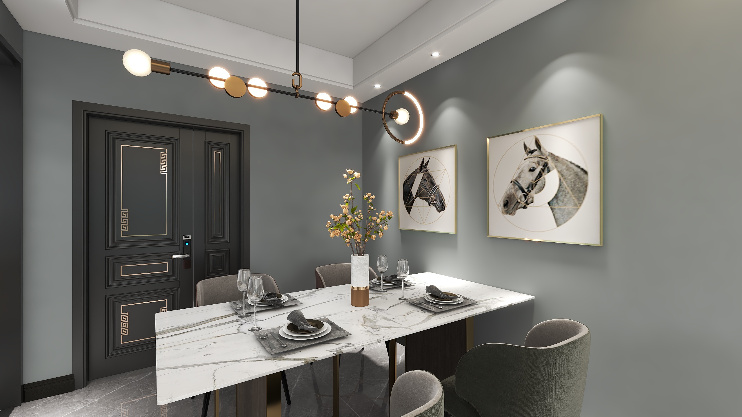 银领设计-蓝爵尚筑-装修设计方案