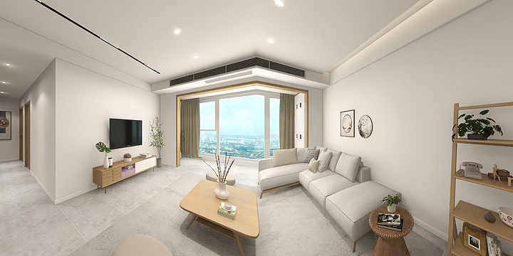 Designer胡阳-凯旋城-简约日式-第二版-装修设计方案