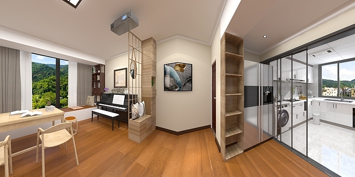 专业设计林工-东秀效果图.dwg-装修设计方案