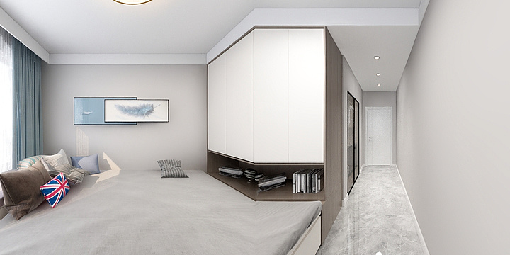 BZ富家装饰-迎宾山水16-1-1603-装修设计方案