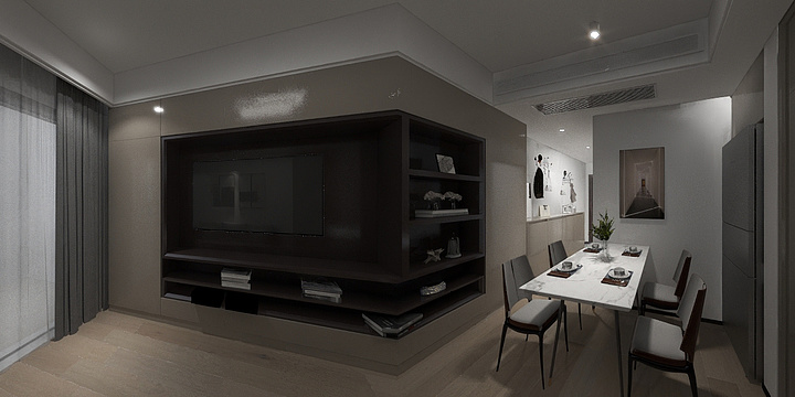 夏天AOMU-观澜B区2#1302.dwg-装修设计方案