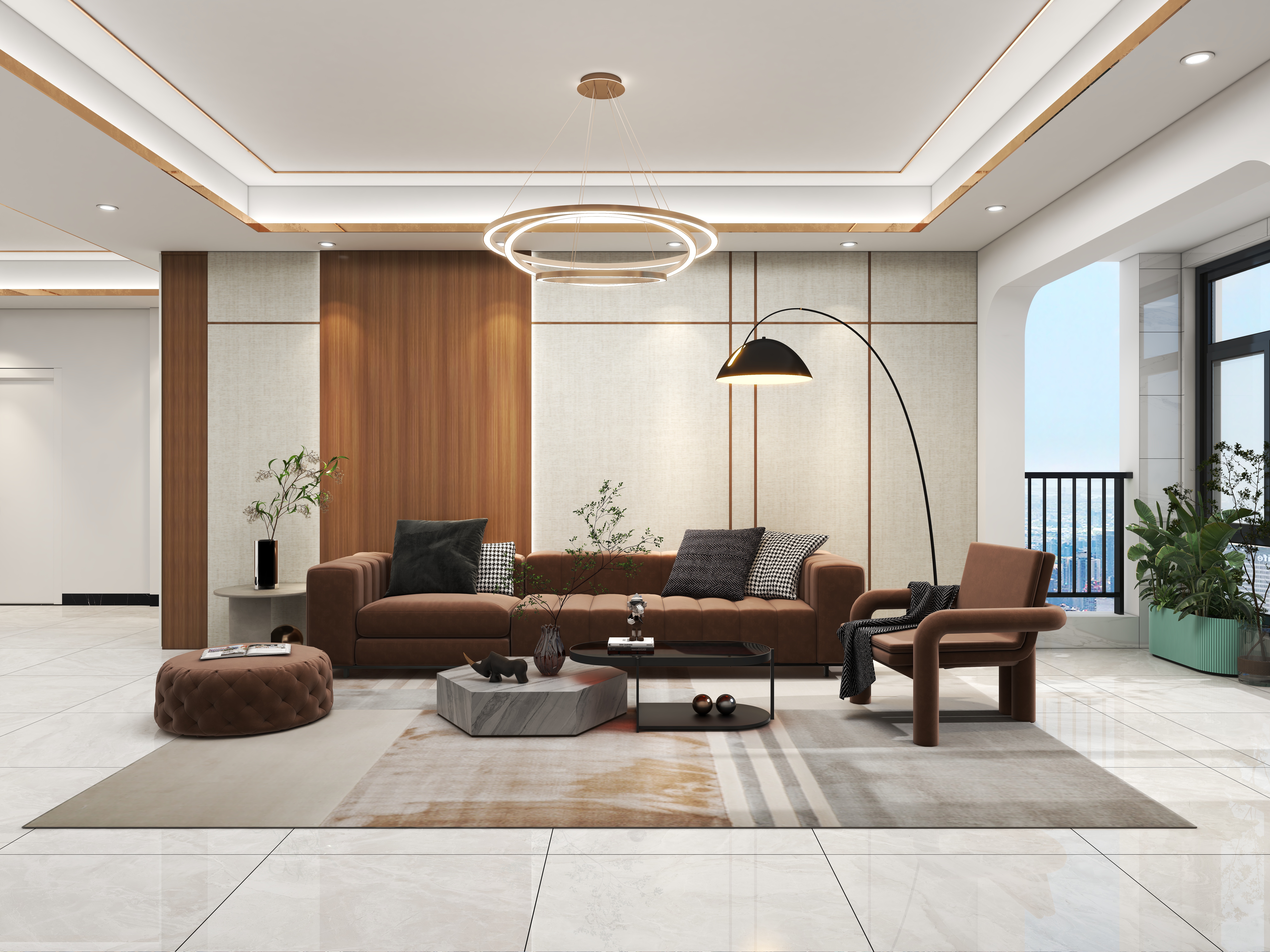 西早Design-极简现代轻奢-装修设计方案