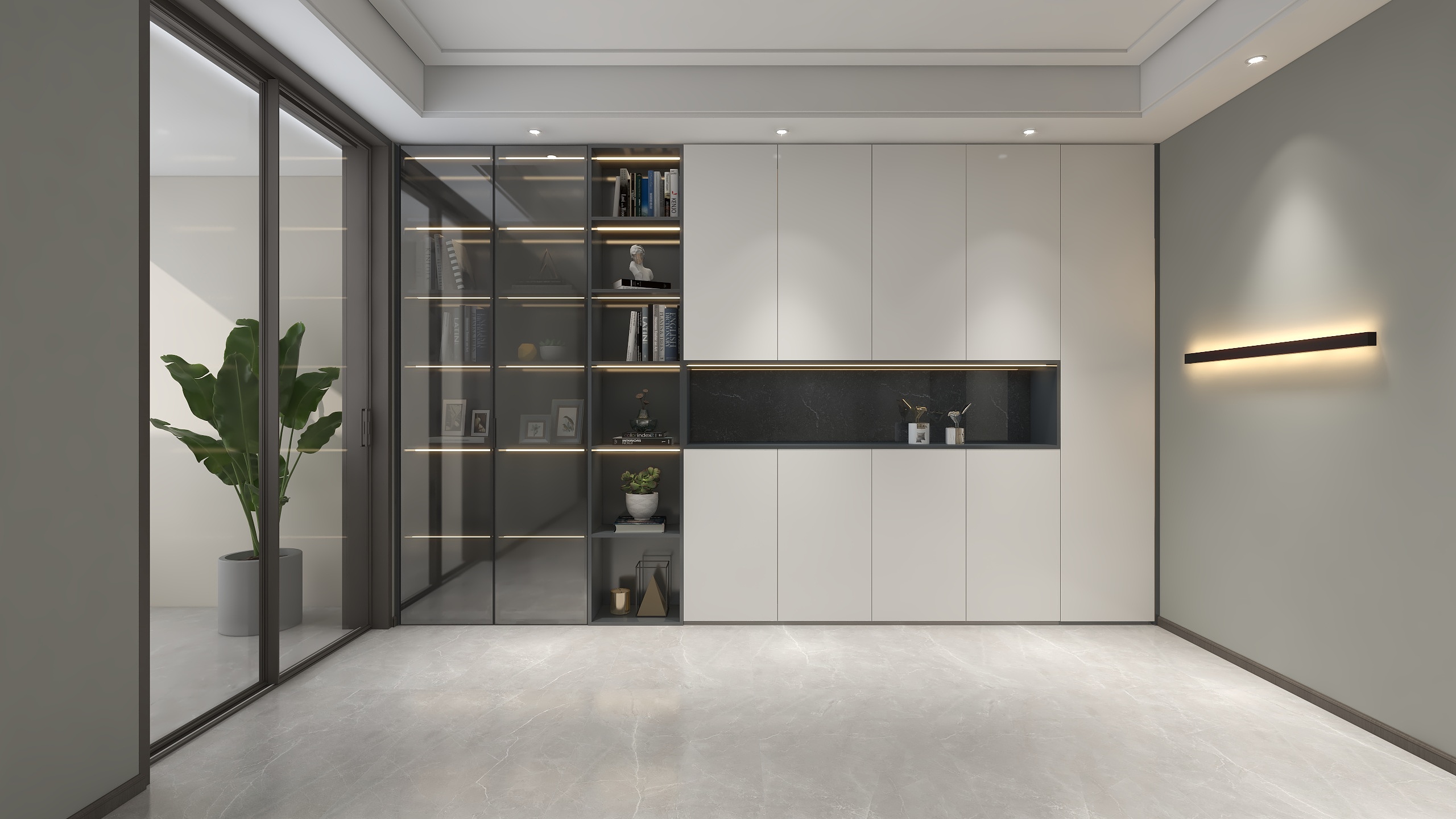 墨兰居全案设计-新郑易居国际D区-装修设计方案