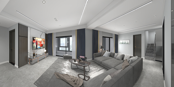 泽木M-理想城-装修设计方案