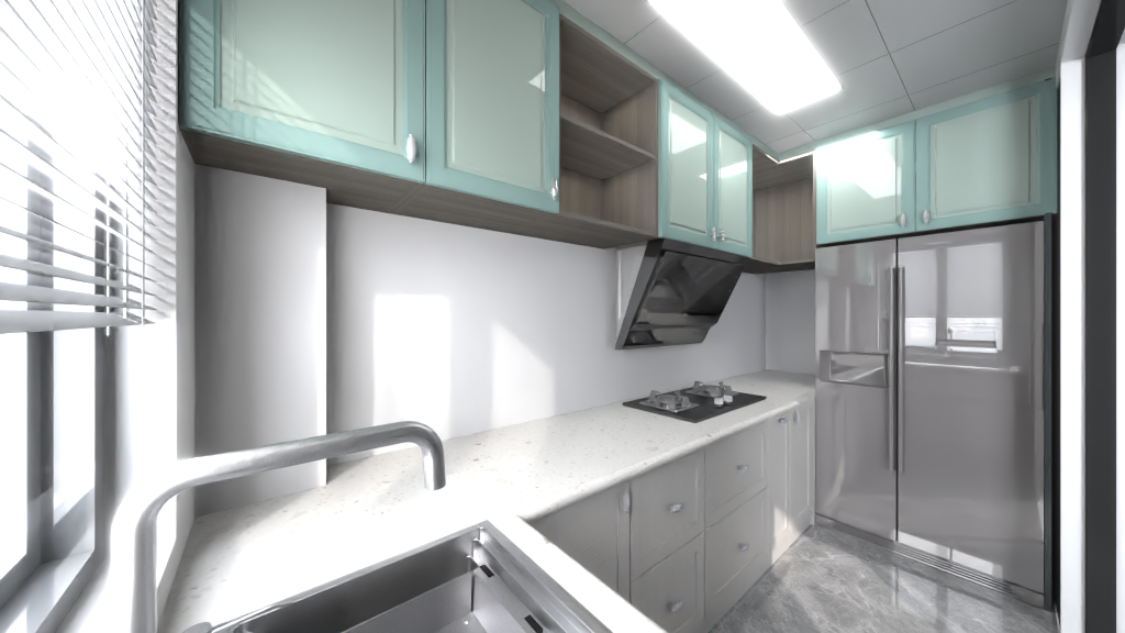 烫嘴yWsZ-瑞和园89.50㎡B户型3室2厅1卫-装修设计方案