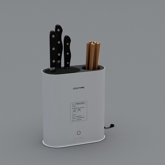 Drying and sterilizing knife holder 3D model, Drying and sterilizing