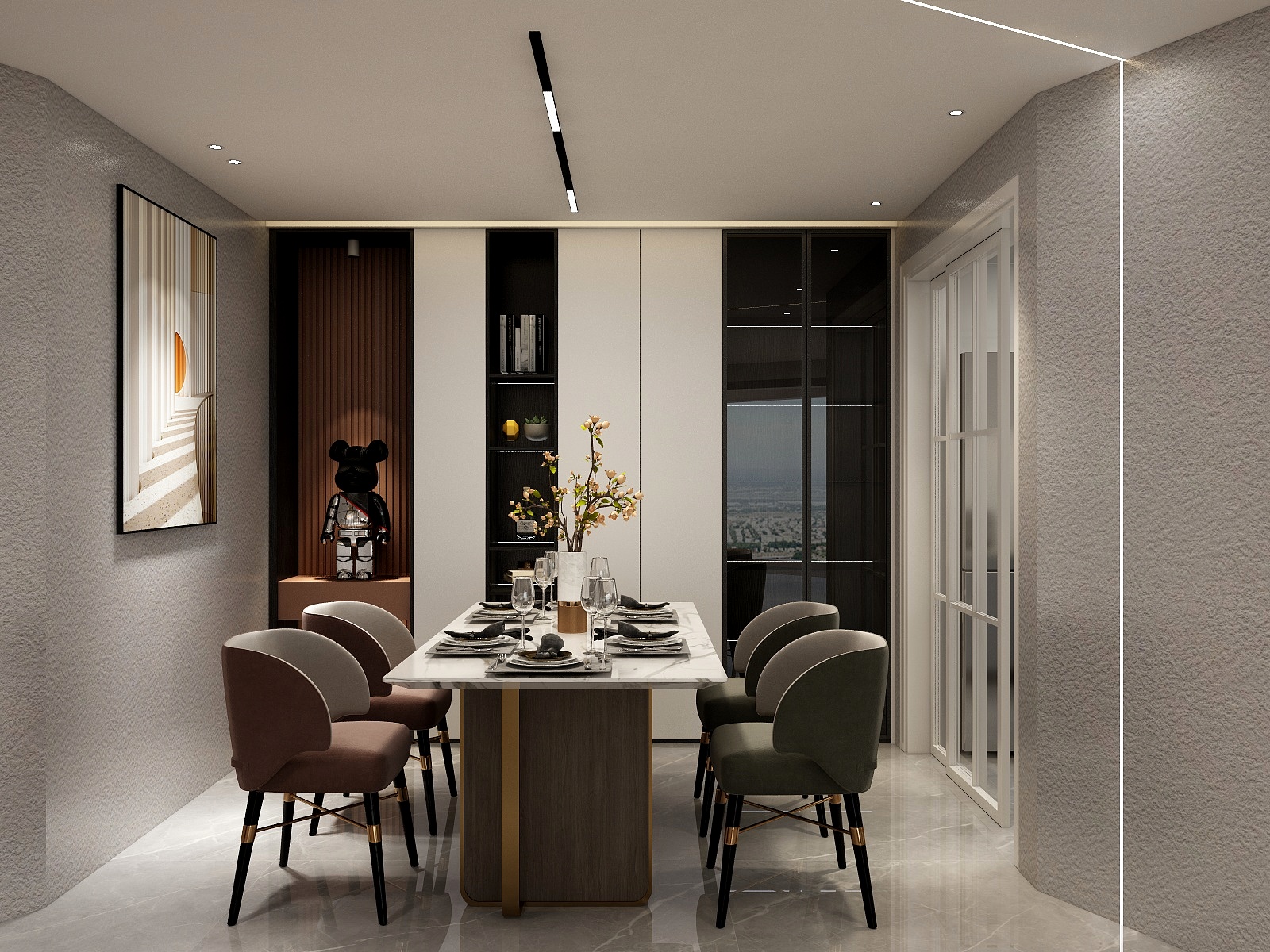 -叶文-140㎡现代4居室-装修设计方案