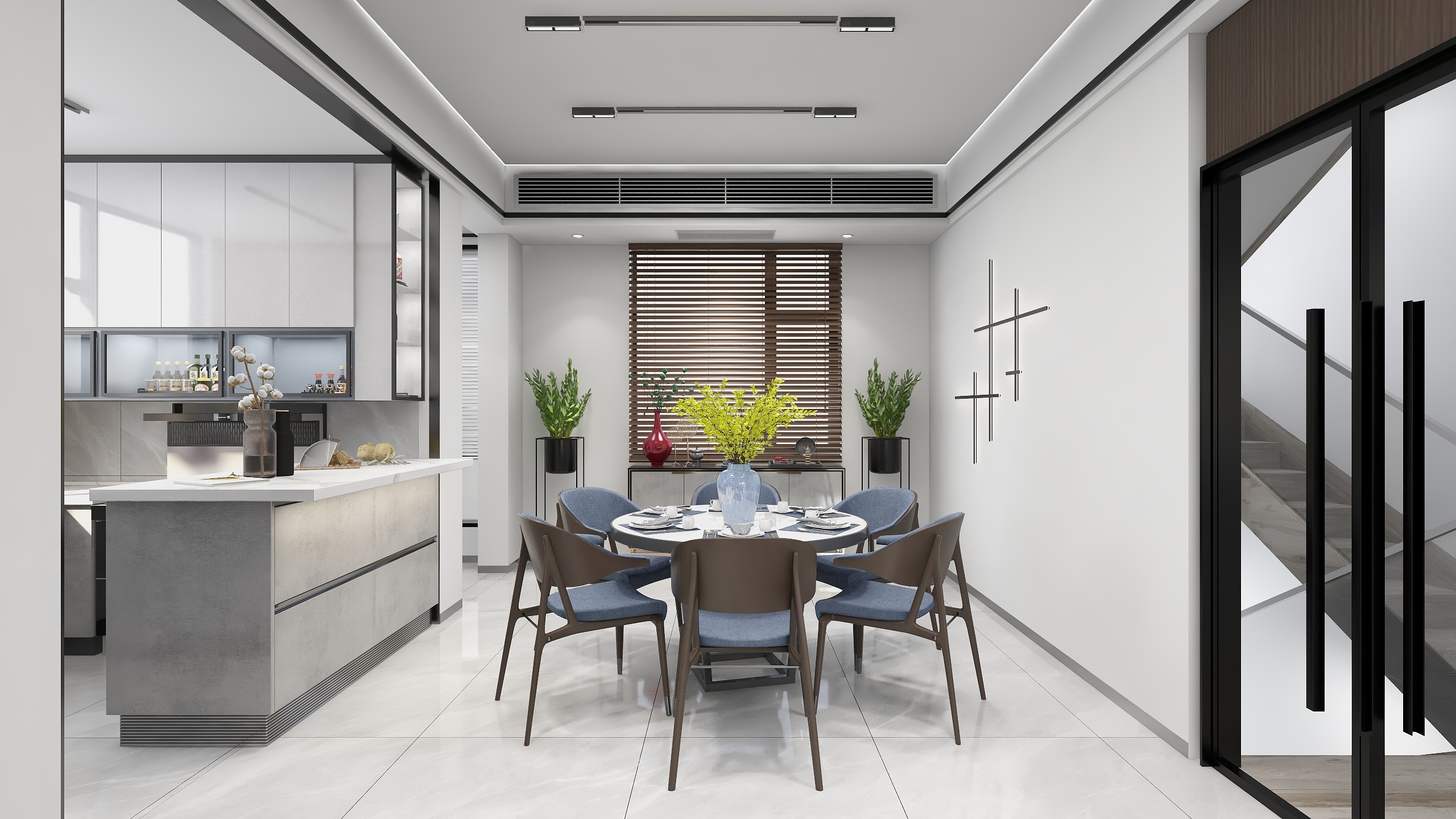 神马云在线-麻城万象城1+3自建房带电梯装修效果图