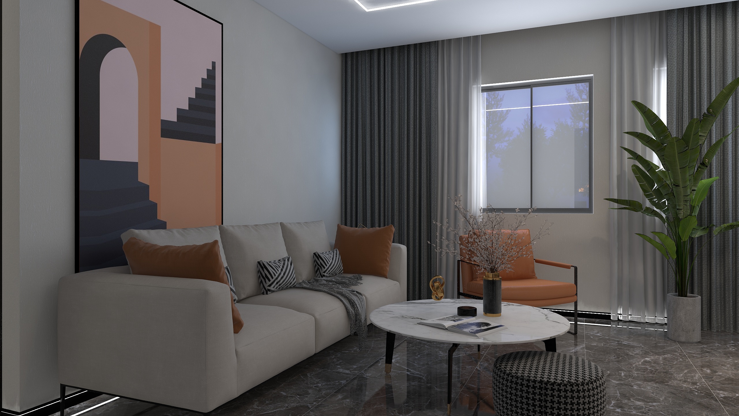 李忠-瑞和园89.50㎡B户型3室2厅1卫-装修设计方案