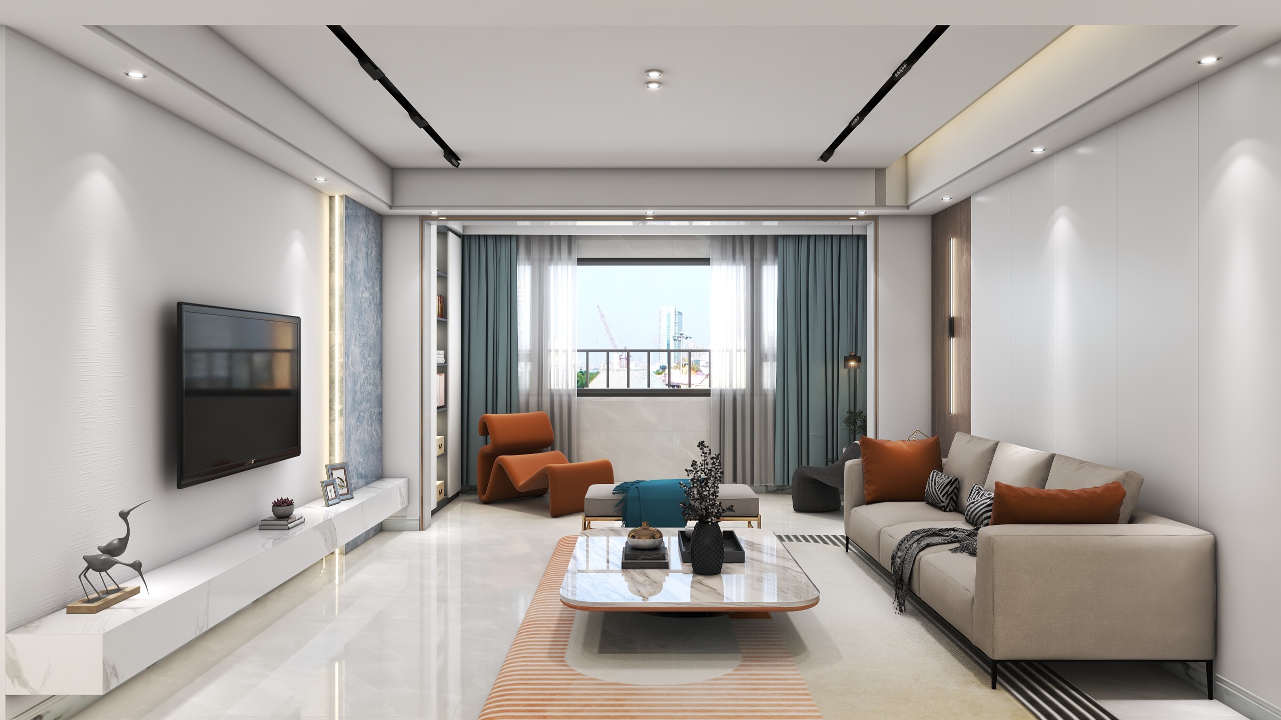 彩虹边的雨云qPdO-金元国际装修效果图