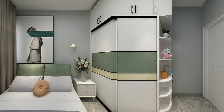 歆然设计-现代简约风格-装修设计方案