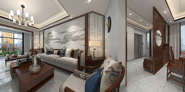 华美立家马可波罗-北区22栋1单元3楼（CT15070AS）-装修设计方案