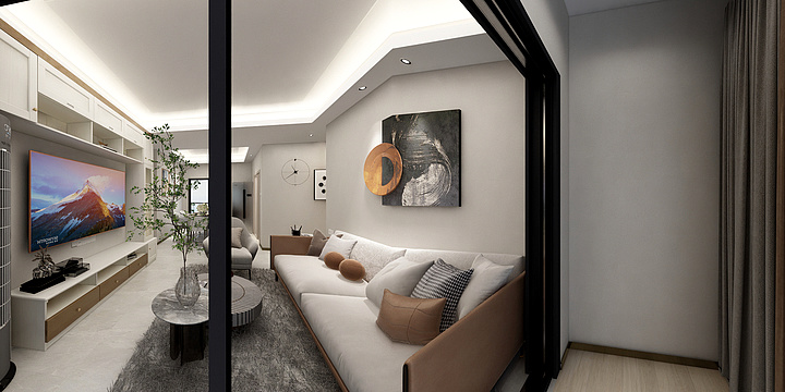 小樱花嘤tzau-方圆・星宇月岛03-胡总户型-装修设计方案