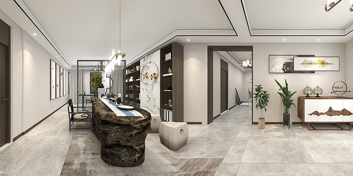 刘占峰-兰乔圣菲180-装修设计方案