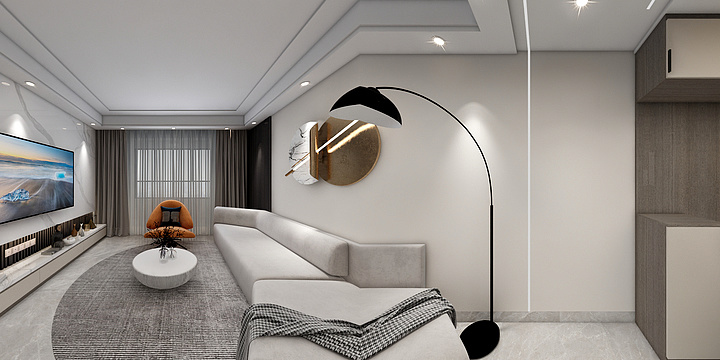 姜乐乐设计师-港利上城国际10#2203-装修设计方案