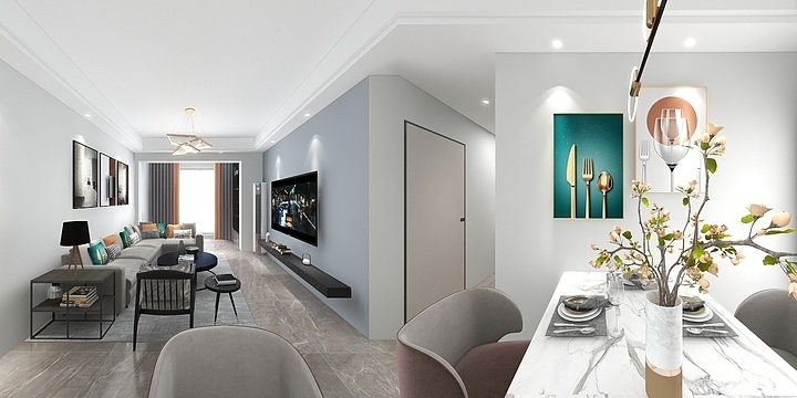 环形设计工作室-蘭台府3期1-04-装修设计方案