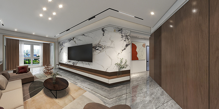 火设计-鑫桂圆-装修设计方案