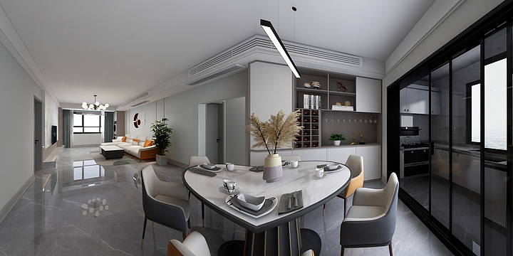 @潘IKnm-通泰香槟城140-装修设计方案