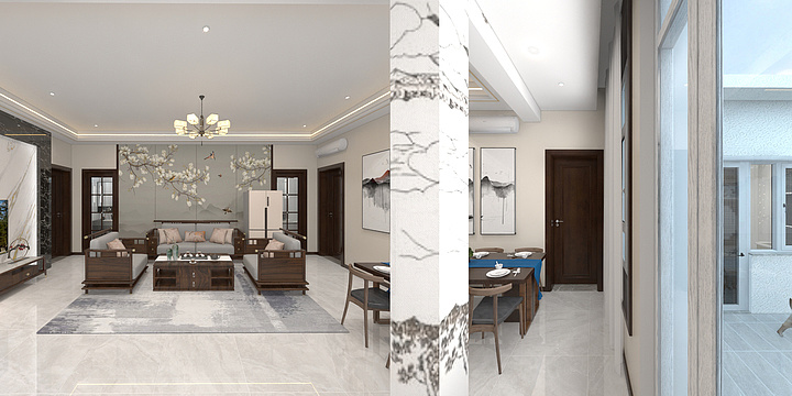 莱昂1-西张村.dwg-装修设计方案