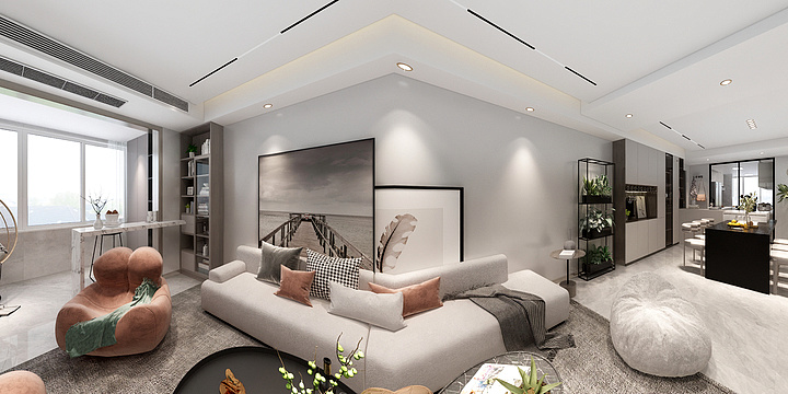 蓝海F-张151荣悦府F5-装修设计方案