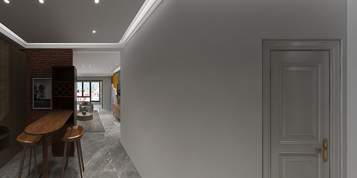 云青设计-世园林逸效果图.dwg-装修设计方案