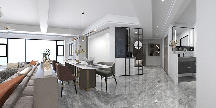 151****6766gISV-天一云璟效果图.dwg-装修设计方案