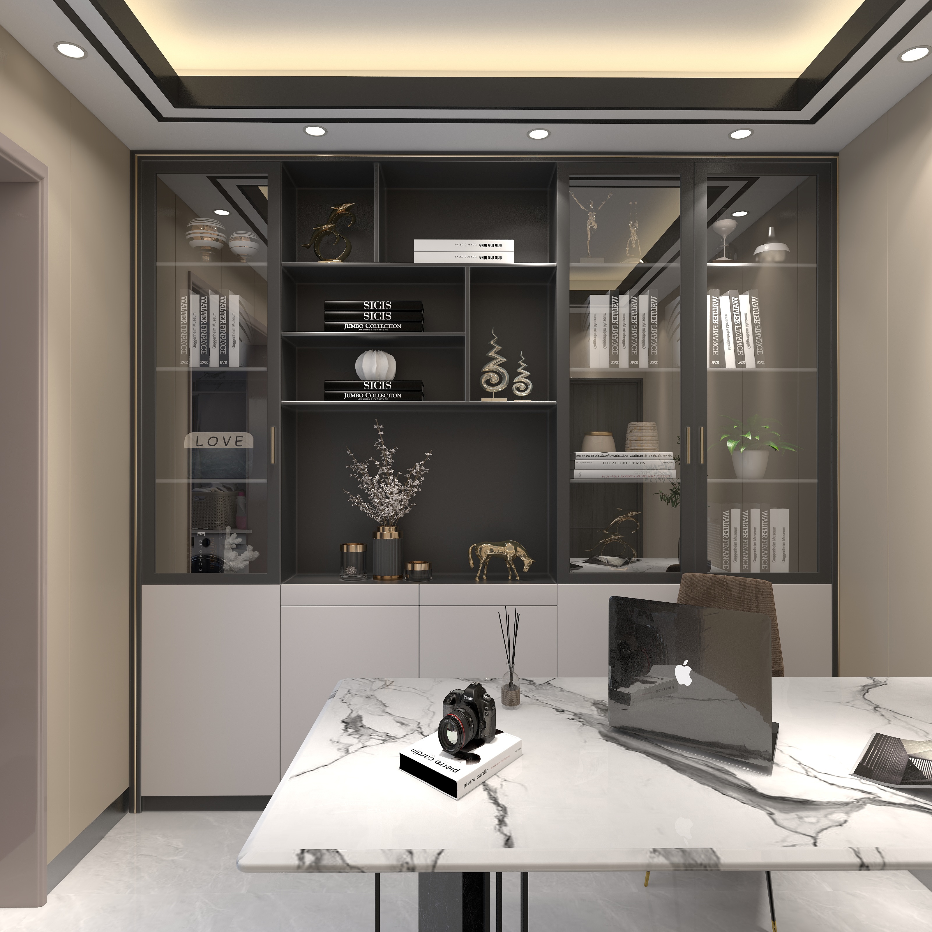 柳州兴群装饰工程有限公司-瑞和园现代风格-装修设计方案