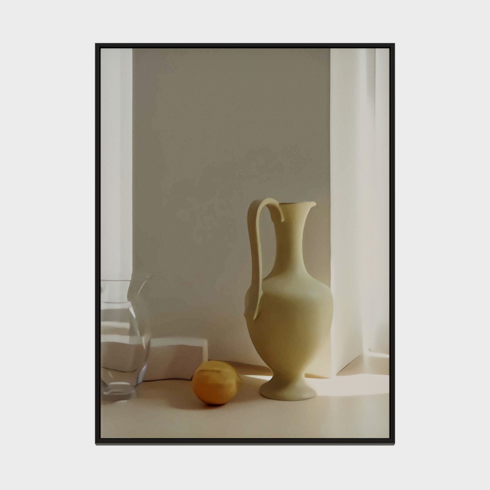  龙匠饰家-北欧现代简约小清新系列-长方形装饰画-30