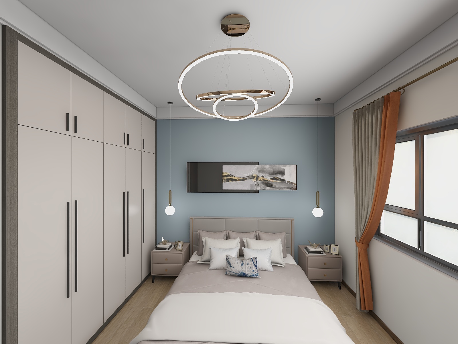 设计师-新生-瑞和园89.50㎡B户型3室2厅1卫-装修设计方案