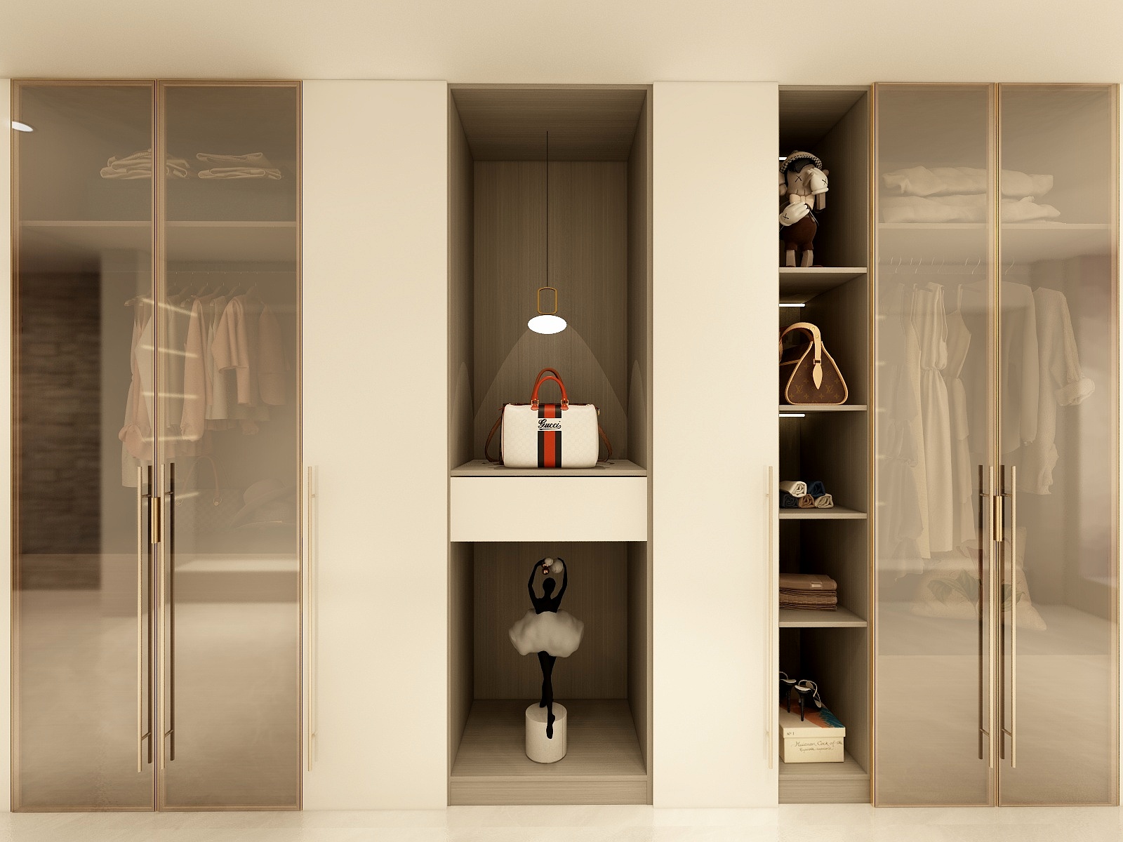 全屋家装私人定制-陶溪谷衣帽间-装修设计方案