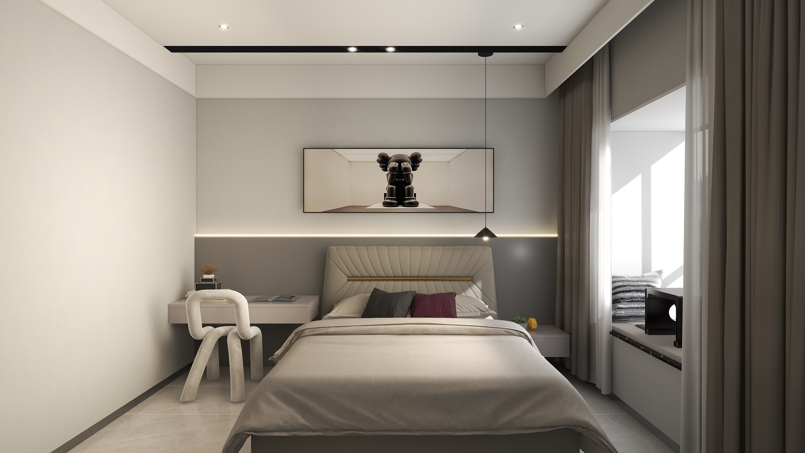 云境空间工作室-金都宁苑.dwg-装修设计方案