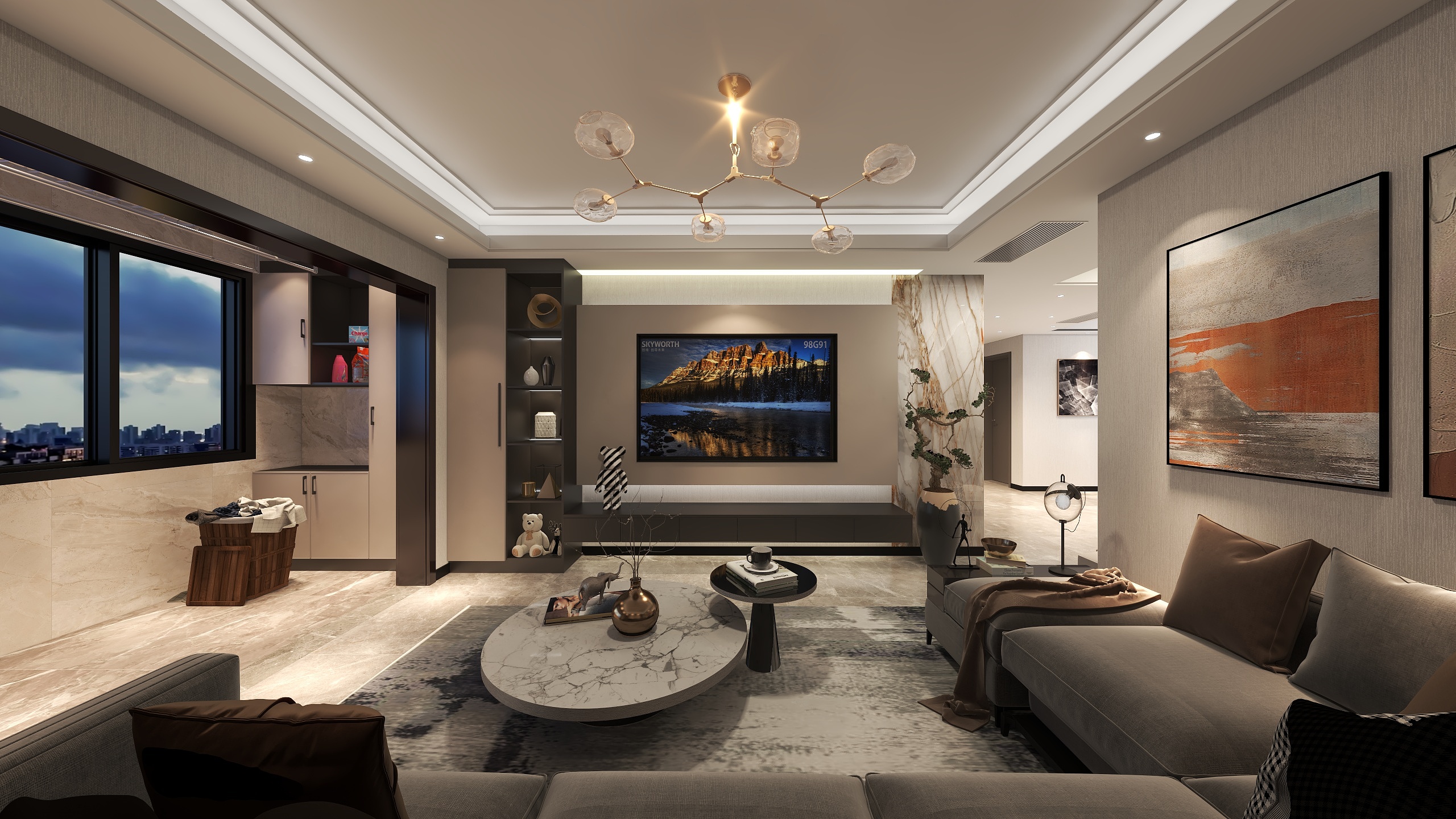 阿噜米全铝家居-唐公馆-装修设计方案