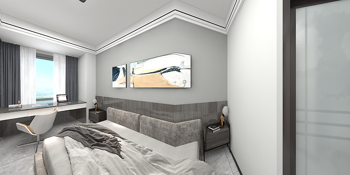 设计吴~-书香名邸02户型.dwg-装修设计方案